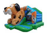 Combină Tobogan Frontal 3D Câine 5x4m