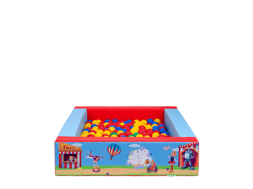 Zirkus Softplay Ballbecken