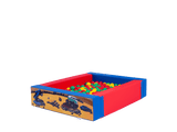 Piscina de bolas de juego suave de camión monstruo