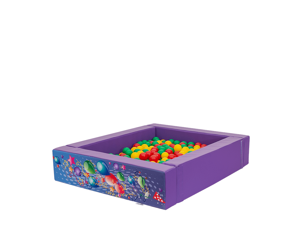 Conjunto Soft Play Festa Roxa de 19 peças