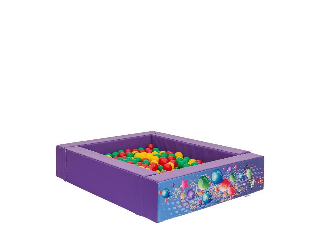 Conjunto Soft Play Festa Roxa de 19 peças