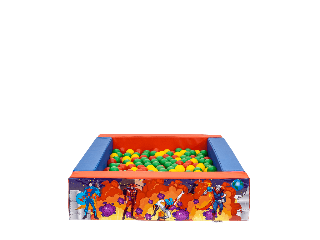 Set Super Erou Soft Play 19 piese