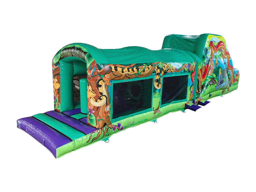 Curso de obstáculos Jungle Run de 2 partes