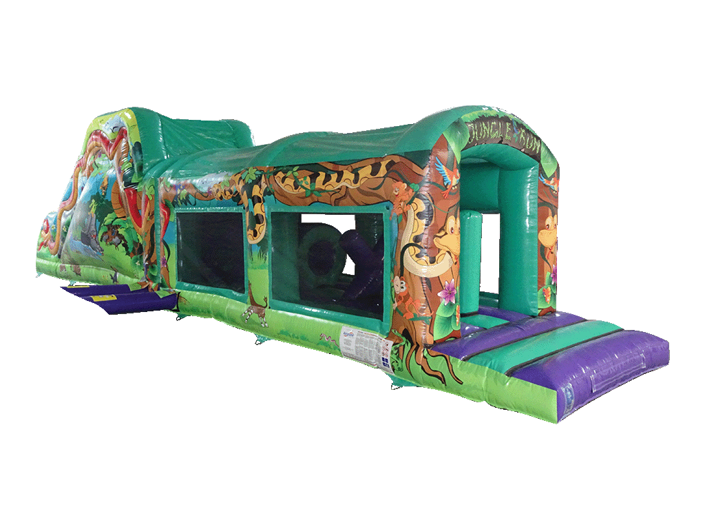 Curso de obstáculos Jungle Run de 2 partes