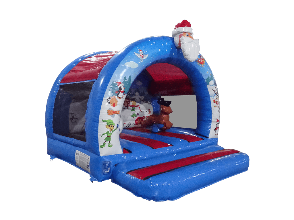 Gonfiabile curvo natalizio 3D 3,7x3,7m