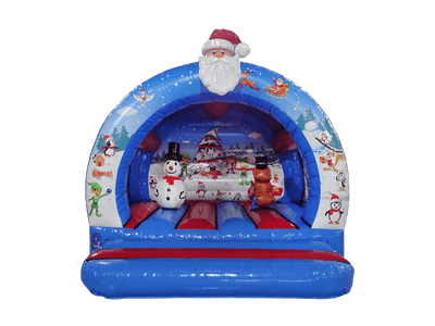 12x12ft 3D Christmas Curved Bouncer
