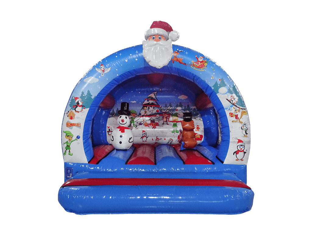 Gonfiabile curvo natalizio 3D 3,7x3,7m
