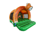 Saltă curbată tigru 3D 3.7x3.7m