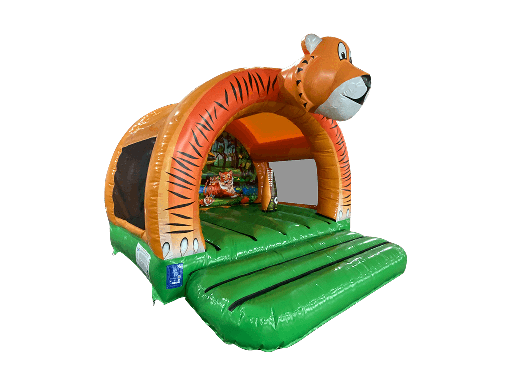 Saltă curbată tigru 3D 3.7x3.7m