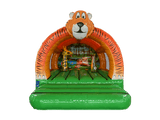 Saltă curbată tigru 3D 3.7x3.7m