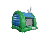3.7x3.7m 3D Bunny Curved Bouncer