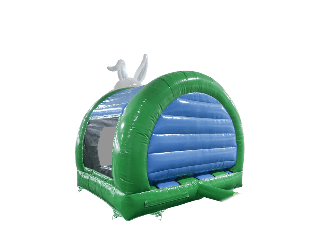3.7x3.7m 3D Bunny Curved Bouncer