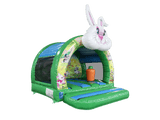 3.7x3.7m 3D Bunny Curved Bouncer