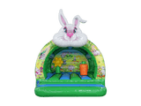 3.7x3.7m 3D Bunny Curved Bouncer