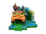 Combinado tobogán frontal 3D safari 5x4m
