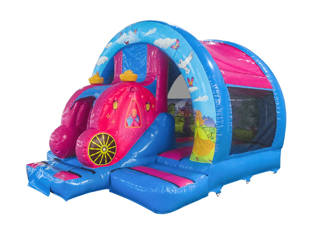 Combi toboggan avant courbé carrosse 3D 5x4,3m