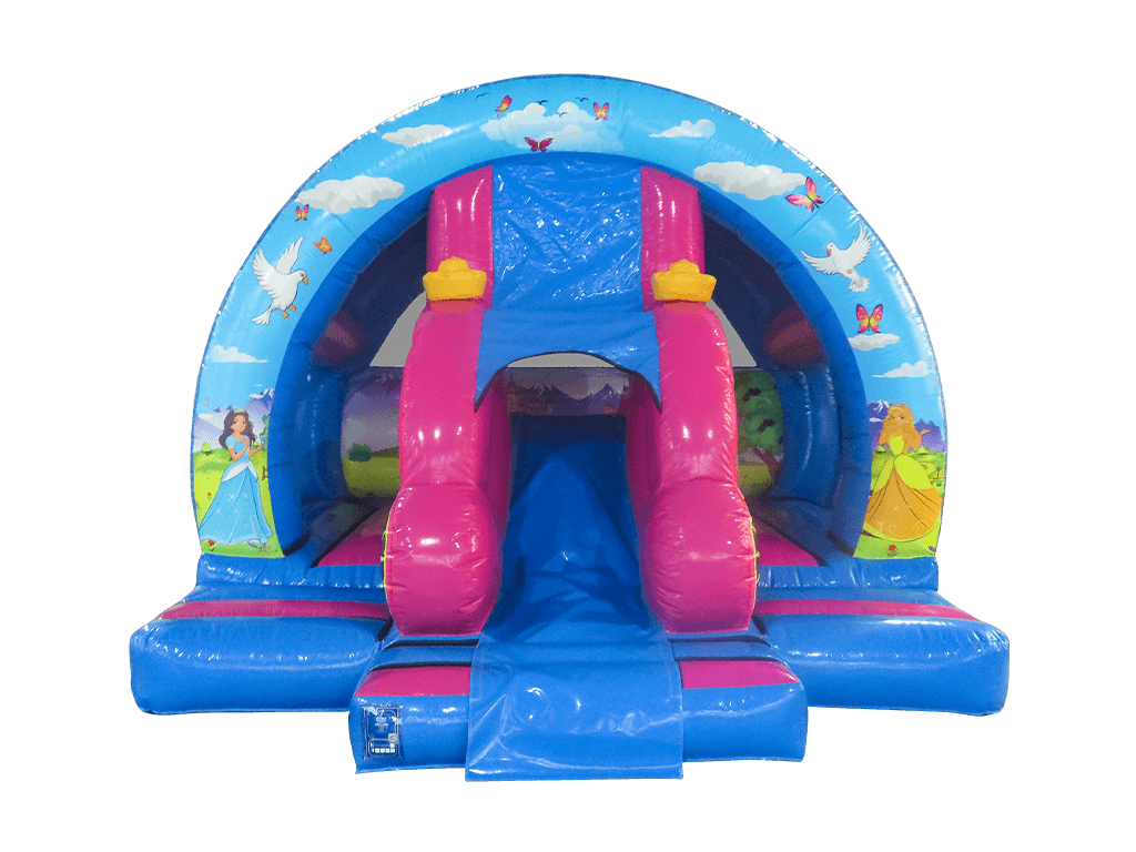 Combi toboggan avant courbé carrosse 3D 5x4,3m