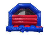15x12ft 3D Blue & Red  Monster Truck Front Slide Combi
