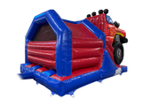 15x12ft 3D Blue & Red  Monster Truck Front Slide Combi