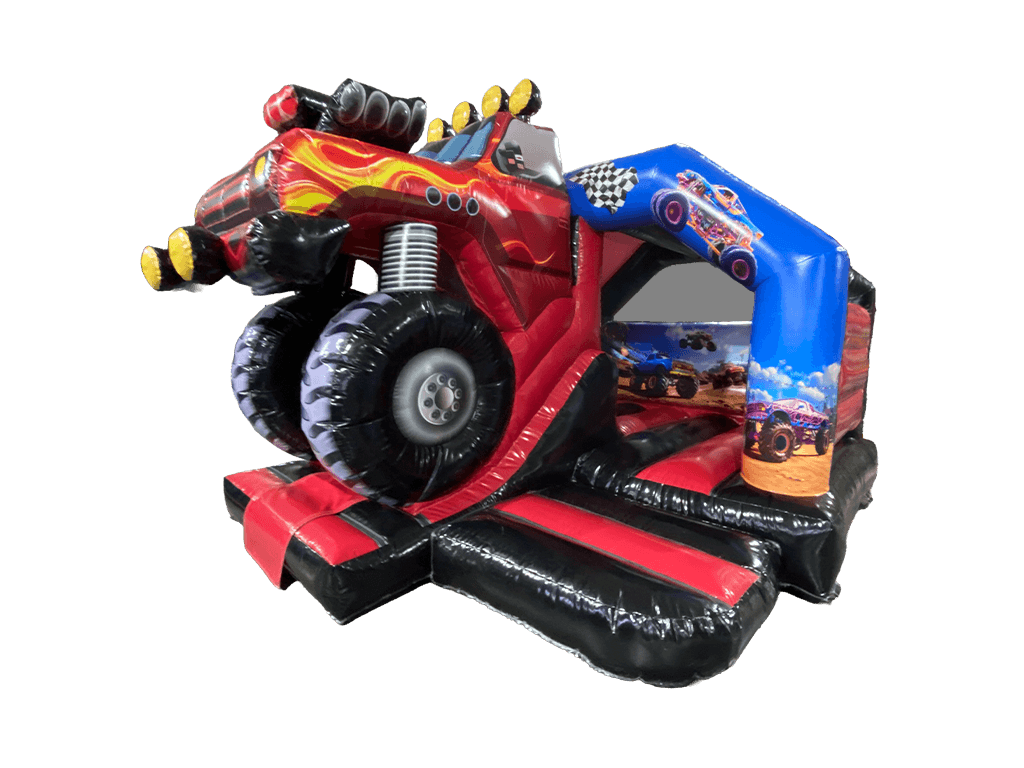 15x12ft 3D Monster Truck Front Slide Combi