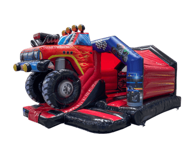 18x12ft 3D Monster Truck Front Slide Combi
