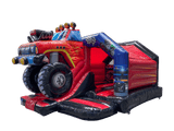 Combinazione scivolo frontale Monster Truck 3D 5,5x3,7m
