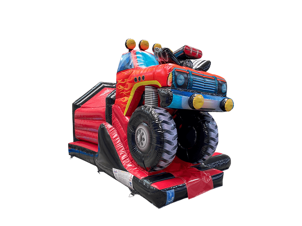 Combinazione scivolo frontale Monster Truck 3D 5,5x3,7m