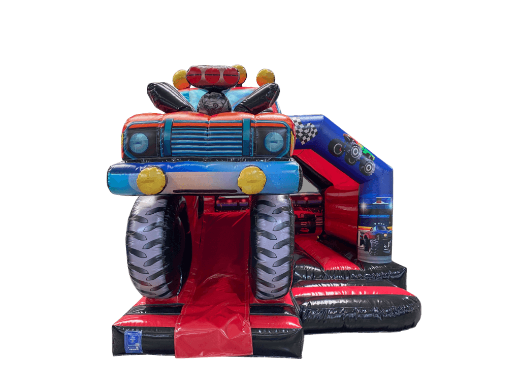 Combinazione scivolo frontale Monster Truck 3D 5,5x3,7m