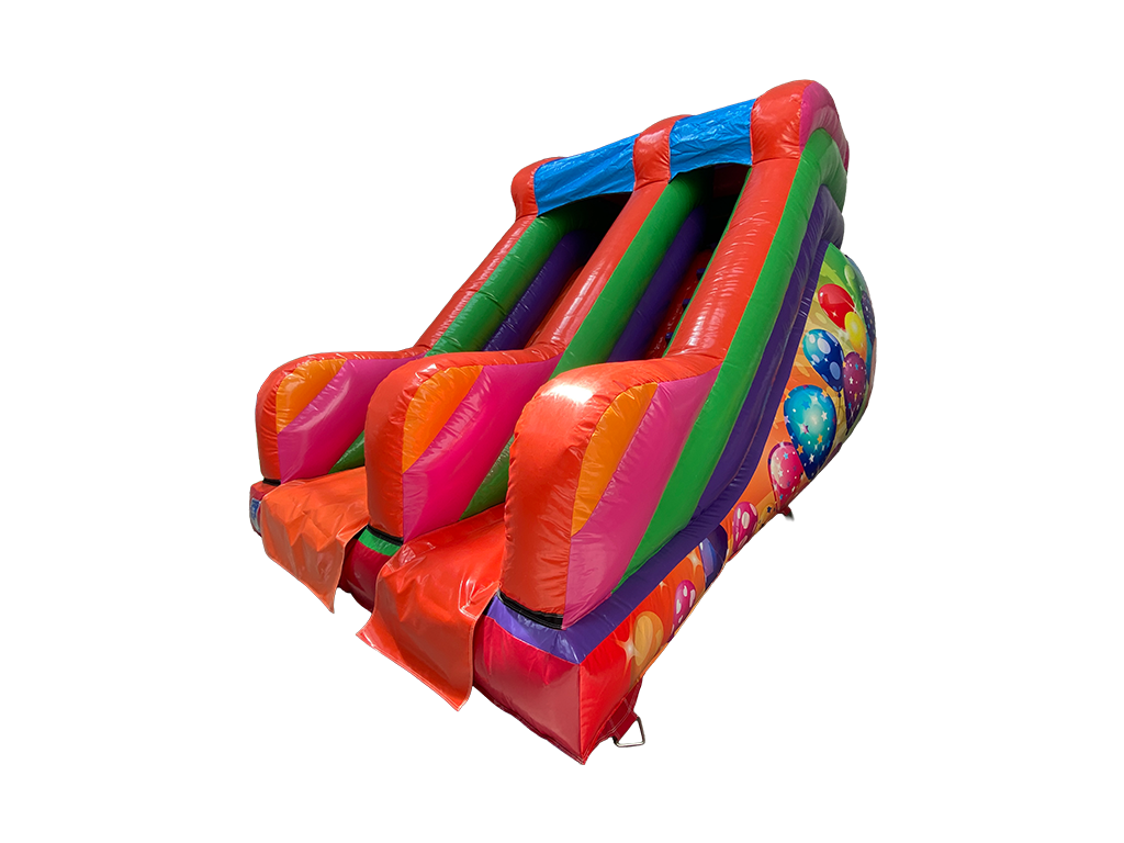 2.5m Multicoloured Platform Party Slide