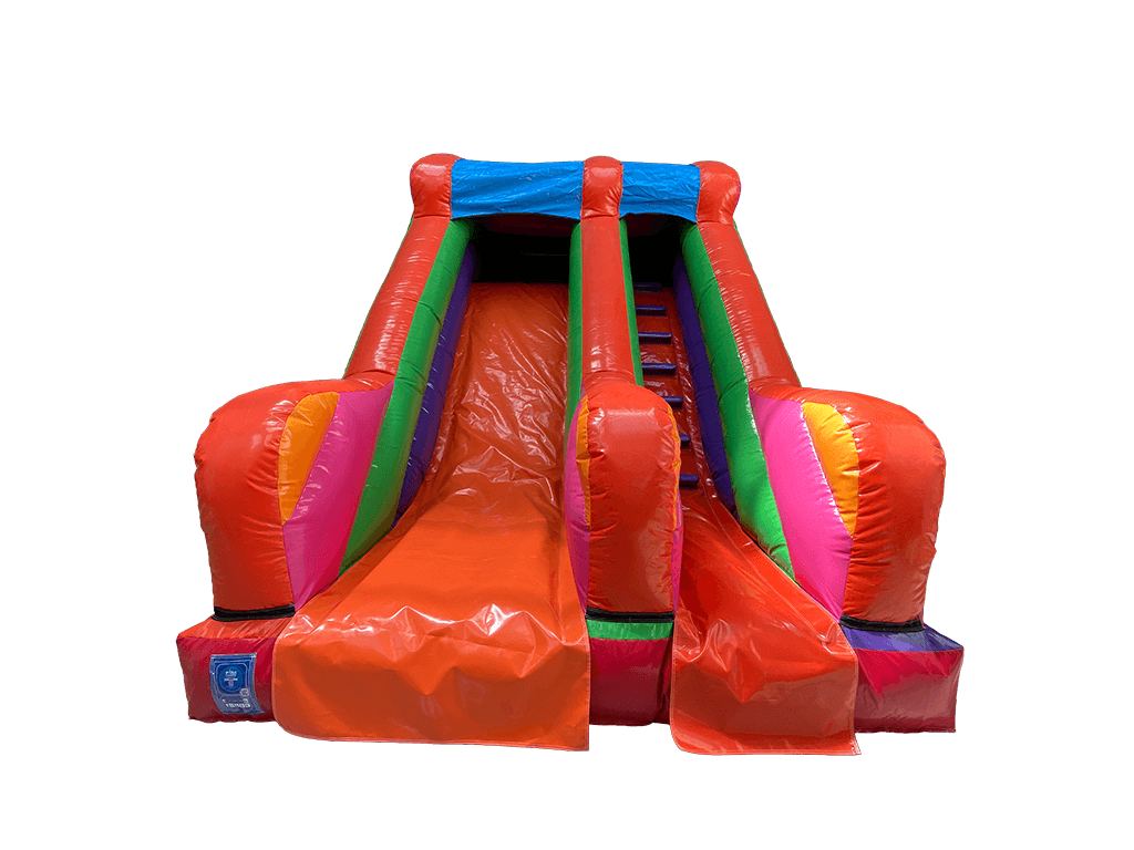 2.5m Multicoloured Platform Party Slide