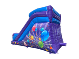 8ft Platform Purple & Blue Party Slide
