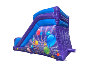 8ft Platform Purple & Blue Party Slide