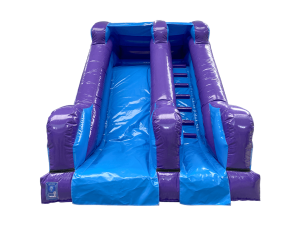8ft Platform Purple & Blue Party Slide
