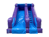 8ft Platform Purple & Blue Party Slide
