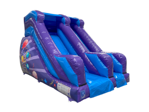 8ft Platform Purple & Blue Party Slide