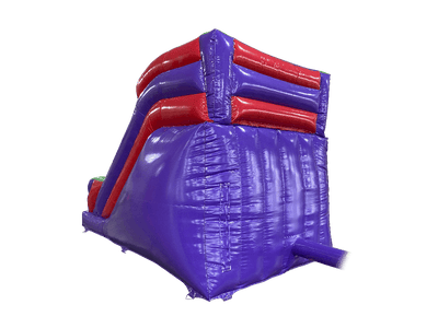 8ft Platform Purple, Red and Green Slide
