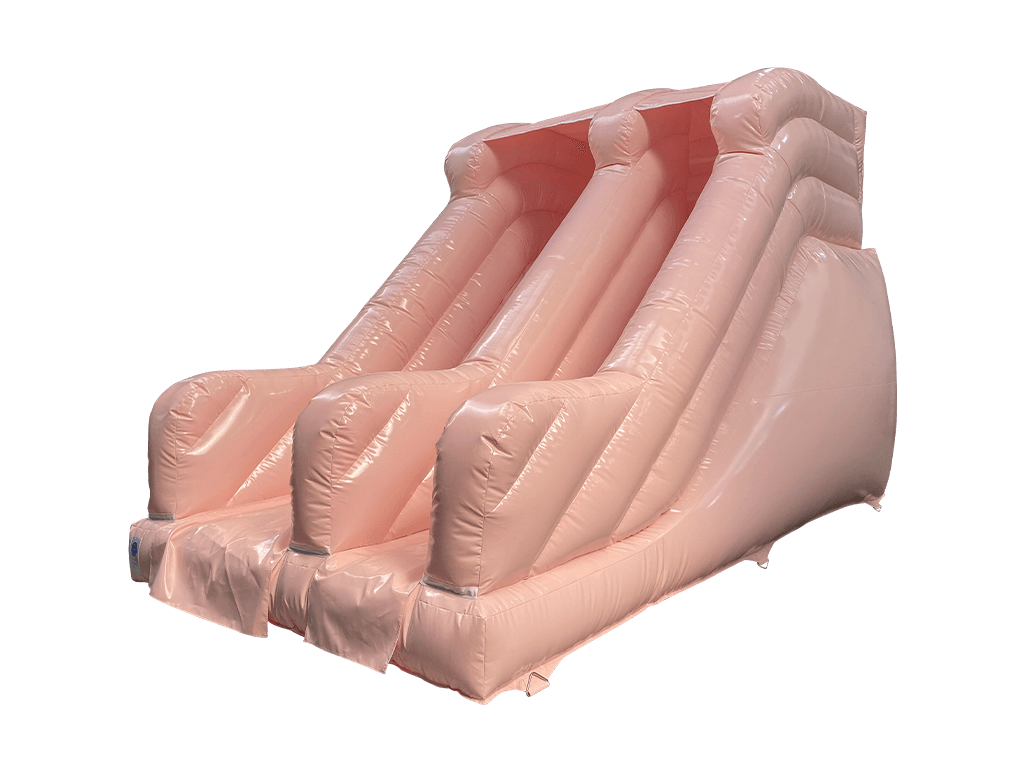 2,5m Platform Pastel Perzik Glijbaan