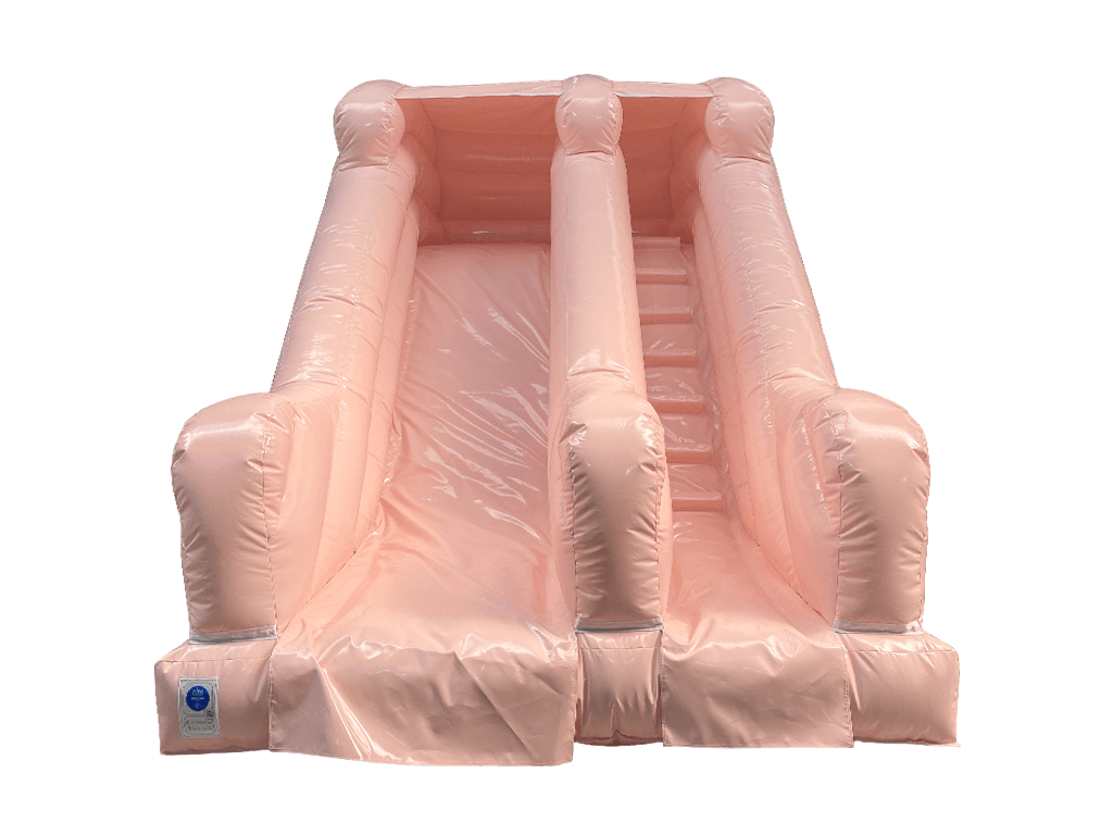 2,5m Platform Pastel Perzik Glijbaan