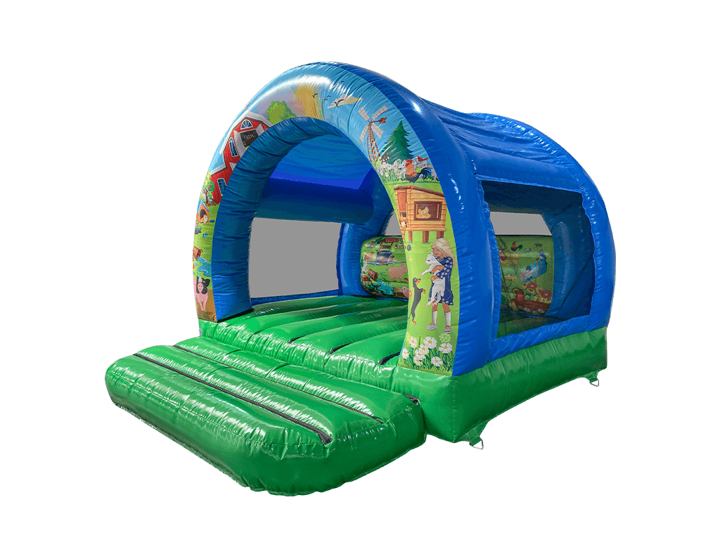 12x12ft Farm Curved Bouncer