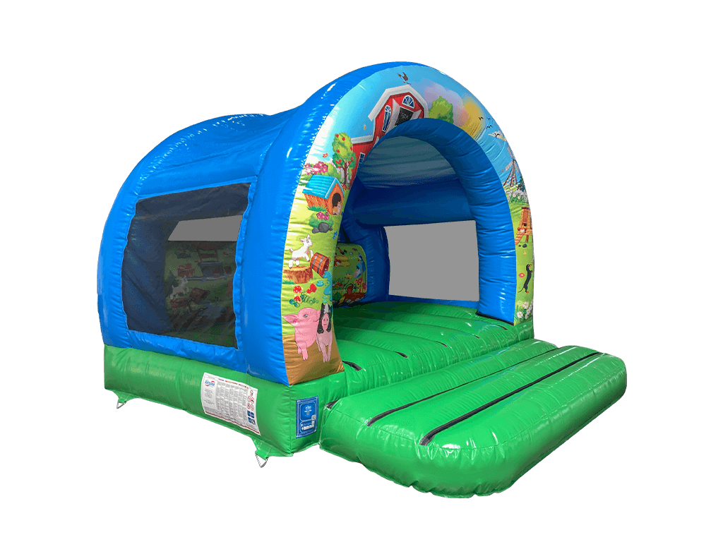 12x12ft Farm Curved Bouncer