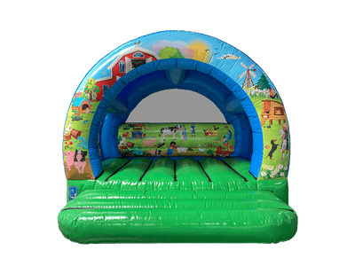 12x12ft Farm Curved Bouncer