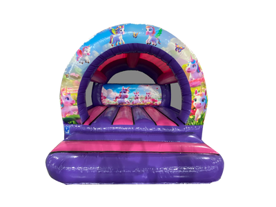 12x12ft Unicorn Curved Bouncer