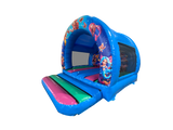3.7x3.7m Mermaid Curved Bouncer For Sale