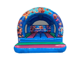 3.7x3.7m Mermaid Curved Bouncer For Sale