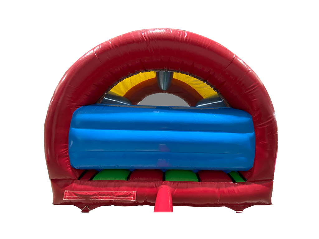 12x12ft Multicoloured Curved Bouncer