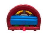 12x12ft Multicoloured Curved Bouncer