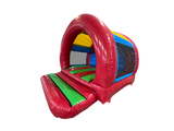 12x12ft Multicoloured Curved Bouncer