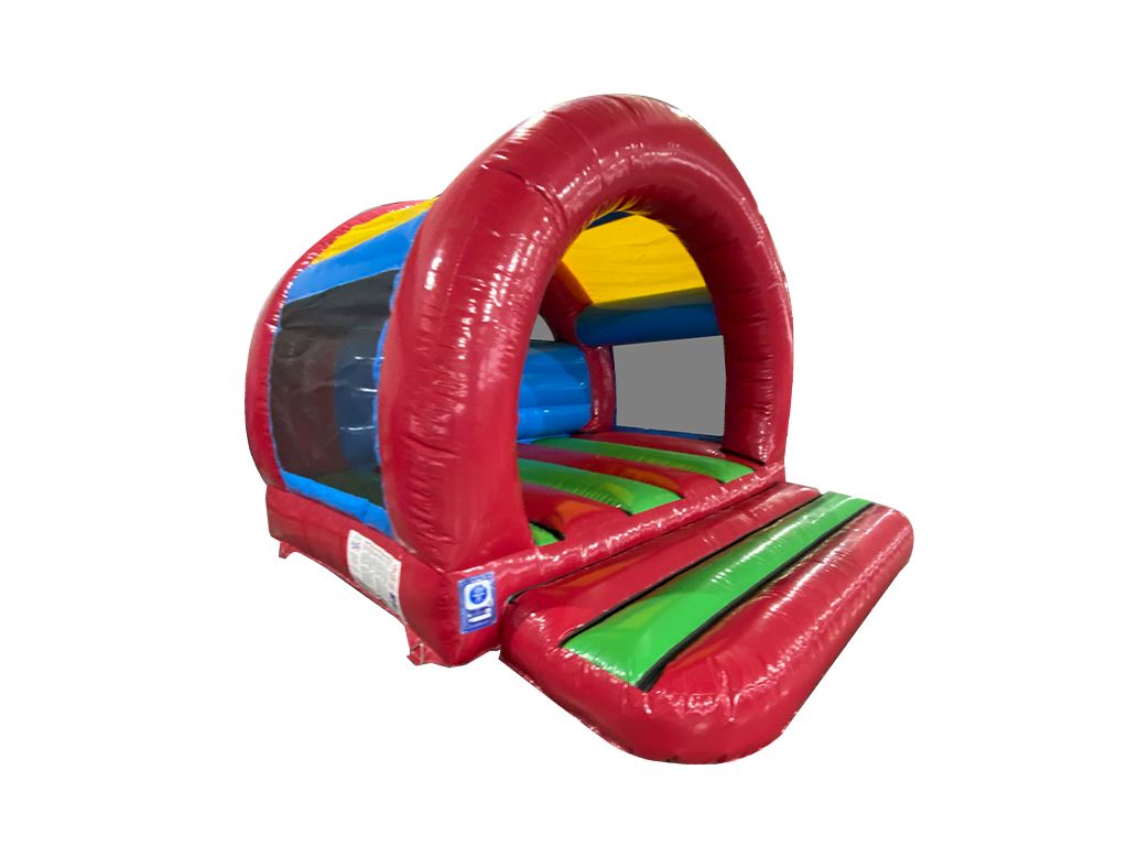 12x12ft Multicoloured Curved Bouncer