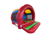 12x12ft Multicoloured Curved Bouncer
