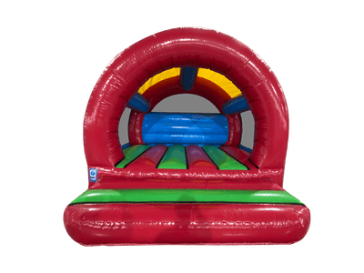 12x12ft Multicoloured Curved Bouncer